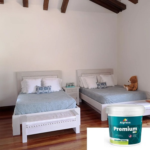 Pintura Vinílica Premium Semilavable - Blanco - Galón