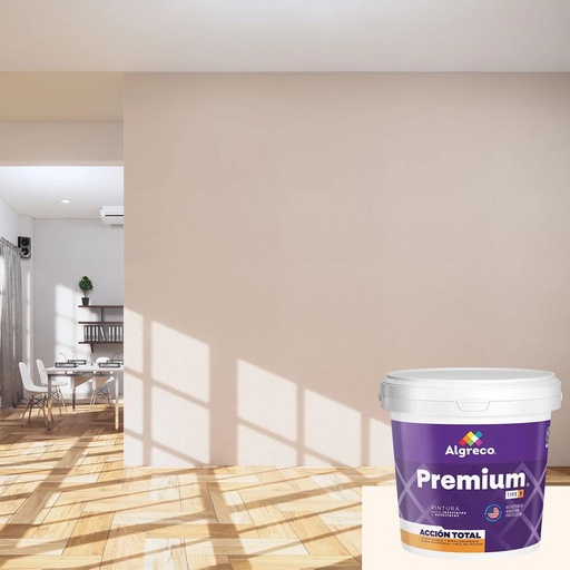 Pintura Vinílica Premium Súper Lavable - Blanco Almendra - Galón