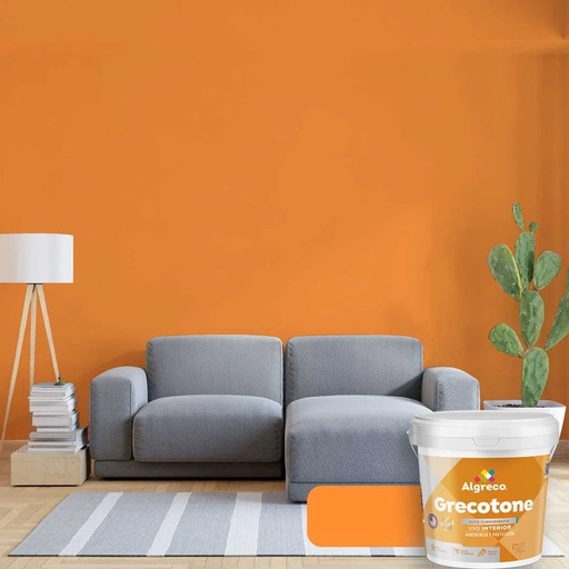 Pintura Tipo 2 Grecotone - Mandarina tropical - 1/4 de galón