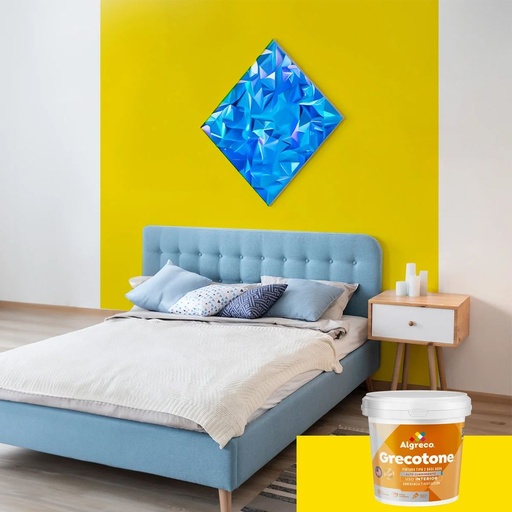 Pintura Tipo 2 Grecotone - Amarillo vivo - 1/4 de galón