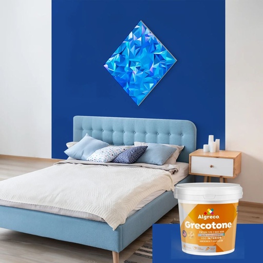 Pintura Tipo 2 Grecotone - Azul mediterráneo - Galón