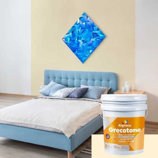 Pintura Tipo 2 Grecotone - Crema - Cuñete (5 galones)