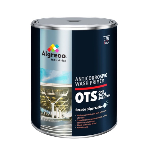Wash Primer Anticorrosivo OTS - Gris - galón