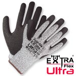 Guantes Fibra HPPE, recubiertos en Nitrilo • DIP NORMAL • Nivel 5 • “ExtraFlex Ultra” - Talla 9