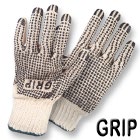 Guantes Hilaza Algodón/Poliéster con Puntos PVC • 2 Caras • “Grip”