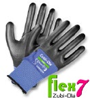 Guante Nylon, recubierto en Nitrilo 3/4 DIP • “Flex7” - Talla 9