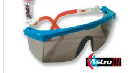 Gafas Unilente en Policarbonato • Lente Gris Antifog • Brazos extensibles y Ratchet • “Astro III” - Bolsa