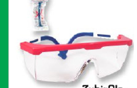 Gafas Unilente en Policarbonato • Lente Claro Sin Antifog • Brazos extensibles • “Zubi- Ola®”