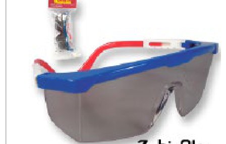 Gafas Unilente en Policarbonato • Lente Oscuro Sin Antifog • Brazos extensibles • “Zubi- Ola®”