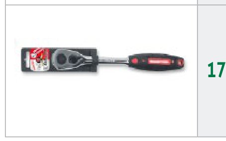 Ratchet Automático 20404 Cuadrante de 1/2” 48 dientes - Profesional - Chrome Vanadium Largo: 265 mm. • Botón expulsor que libera o sujeta dados y accesorios. • Diseño especial de 4
