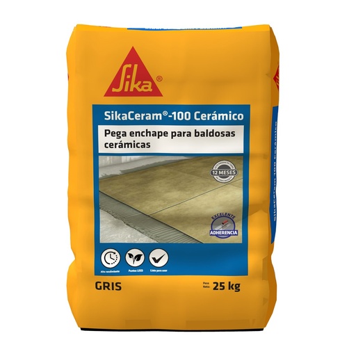 SikaCeram® 100 Cerámico Blanco 25 kg