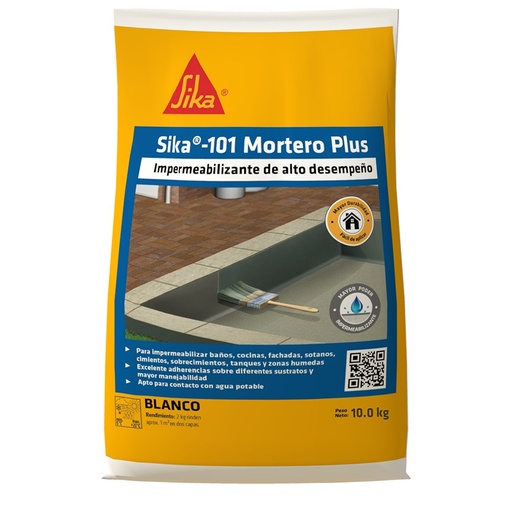 Sika®-101 Mortero Plus Gris 50 kg