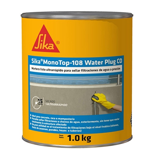 Sika® MonoTop-108 Water Plug CO Gris # 1 kg