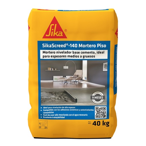 SikaScreed-140 Mortero Piso 40 kg