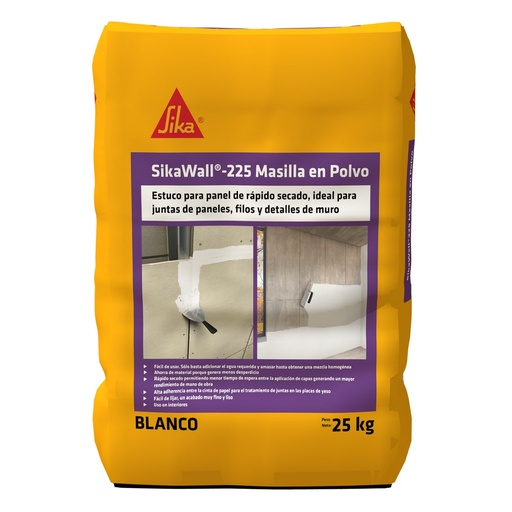 SikaWall®-225 Masilla en Polvo 25 kg