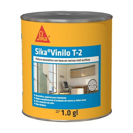 Sika® Vinilo T-2 Blanco 1 gal