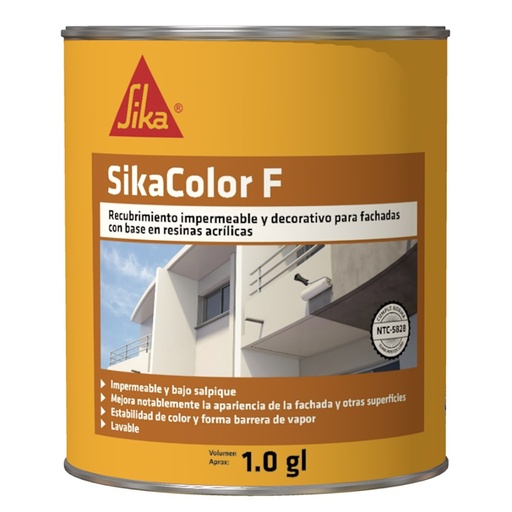 SikaColor F Blanco 1 gal