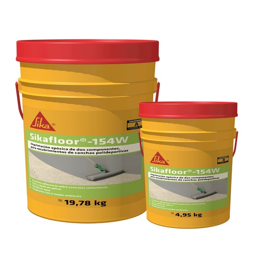 Sikafloor®-154 W Paso 1 Gris 5 gal