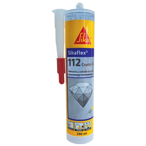 Sikaflex®-112 Crystal Clear Cart 290 ml