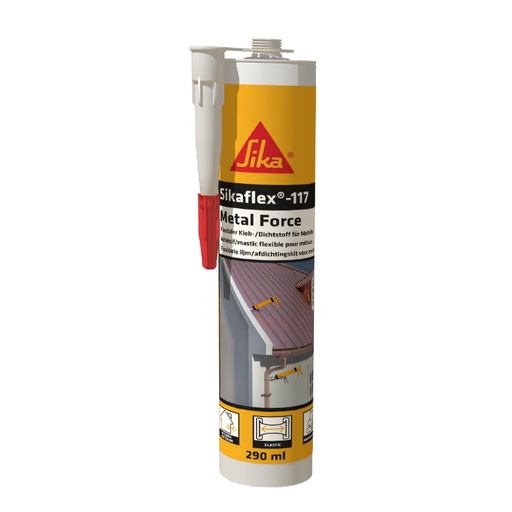 Sikaflex®-117 Metal Force Cart 300 ml - Gris