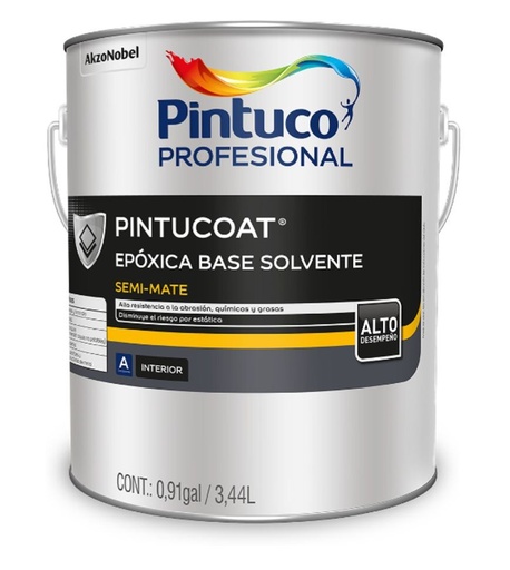 Pintucoat® Amarillo Comp. A y Catalizador Comp. B Kit