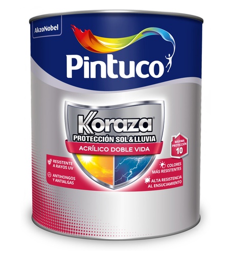 Koraza® Doble Vida 10 Blanco Galón