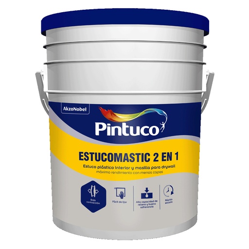 Estucomastic 2en1 Blanco Caja