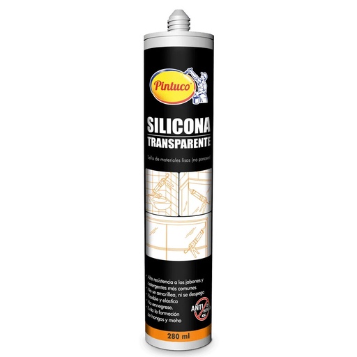 Pintuco® Silicona Transparente Cartucho