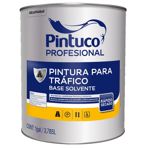 Pintura para Tráfico Blanco Galón