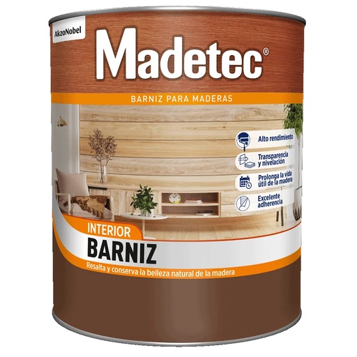Madetec® Barniz Incoloro Brillante Octavo