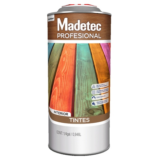 Madetec Tintes Rojo Cuarto