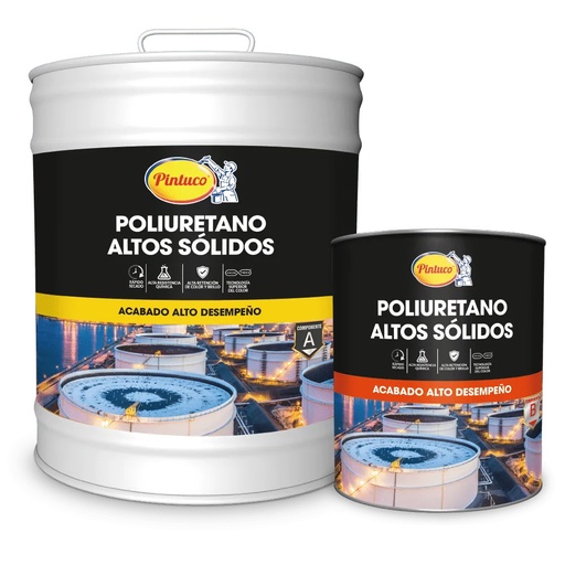 Altos Sólidos Catalizador Secado Normal Incoloro Comp. B Galón