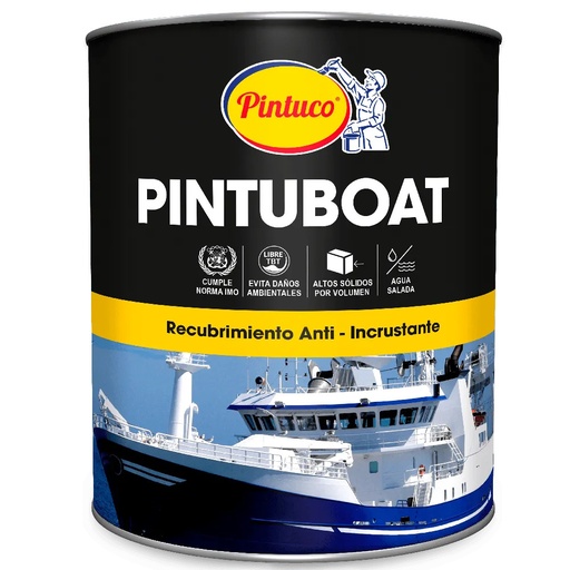 Antifouling Pintuboat Negro Galón