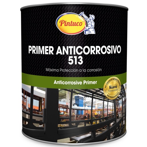 Primer Anticorrosivo 513 Negro Galón