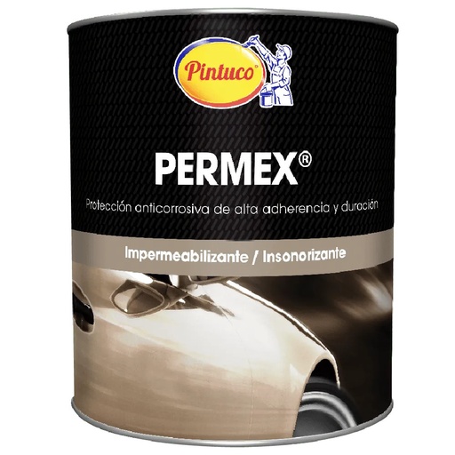 Permex® Base Solvente Corrugado Negro Galón