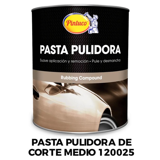 Pasta Pulidora Blanco Media Abrasión Cuarto