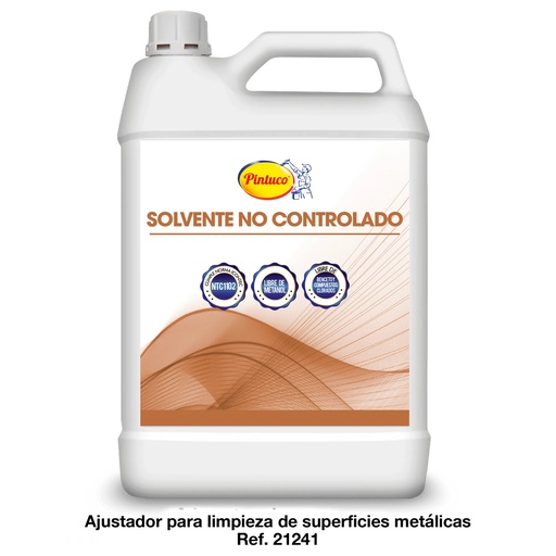 Thinner Corriente y Ajustadores para limpieza Ajustador de superficies metálicas Tambor 55 gal [5891226]