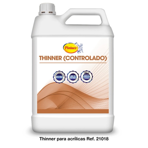 Thinners y Ajustadores Automotrices Thinner para Acrílicas Tambor