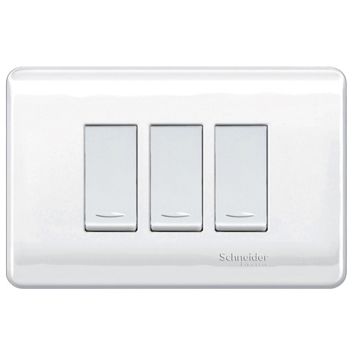 INTERR TRIPLE CONMU 16A 250V BLA GENESIS