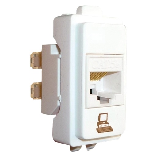 TOMA DATOS RJ45 CAT 5E BLAN GENESIS SCHN