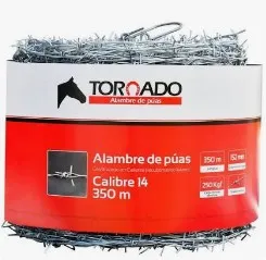 ALAMBRE PUAS Cal 14 Rollo 350mts