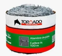 ALAMBRE PUAS Cal 14 Rollo 500mts