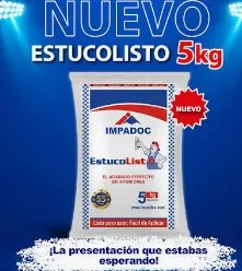 ESTUCOLISTO IMPADOC Saco 5kg