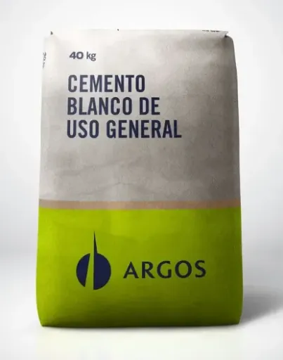 CEMENTO ARGOS BLANCO 40Kg