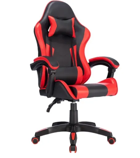 Silla Gamer Neo 53x126,5x64 cm Rojo/Negro