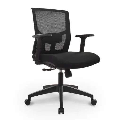 Silla Escritorio Ergonomica Negro Syncro Delphi Bonno