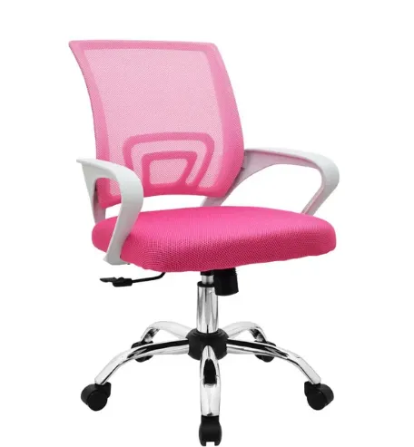 Silla Escritorio Giratoria Rosa-Blanco Atlantis Eco Bonno