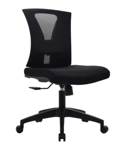 Silla Escritorio Ergonomica Negro S/B Niza Bonno