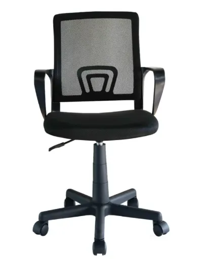 Silla de Escritorio Negra Ajustable Isla G2 50,5x94x52 cm