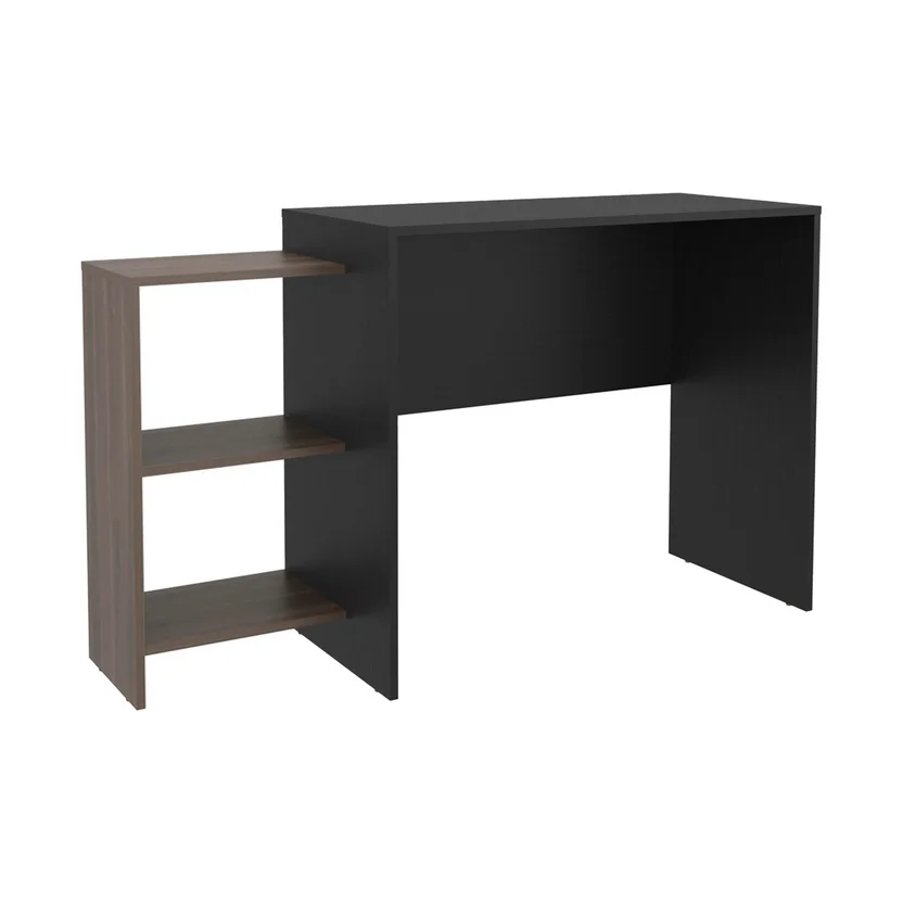 Escritorio Stella Biblioteca Baja (1c) Wengue + Milan 77.1x125.7x42.2 cm Just Home Collection